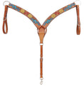 Load image into Gallery viewer, Rafter T Thunderbird Breast Collar, Full, Lt Oil
