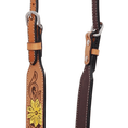 Load image into Gallery viewer, Rafter T Thunderbird Single Ear Headstall, Full, Lt Oil
