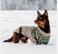 Load image into Gallery viewer, Ragg Wool Fair Isle Dog Sweater
