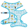 Load image into Gallery viewer, Frenchie Duo Reversible Harness - It's Raining Frenchies
