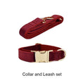 Load image into Gallery viewer, Red Wine Velvet Set
