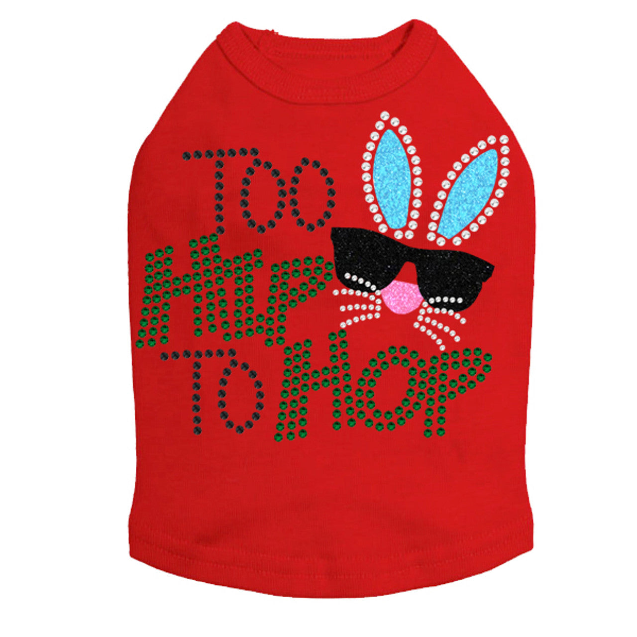 Too Hip to Hop - Dog Tank alternate view