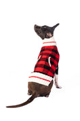 Load image into Gallery viewer, Buffalo Plaid Dog Sweater
