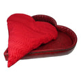 Load image into Gallery viewer, Deluxe Royal Heart Dog Bed
