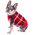 Load image into Gallery viewer, Red Tartan Plaid Dog Sweater
