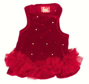 Twinkle Dog Tutu, Red Velvet 