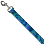 Dog Leash - Tie Dye Green/Blue/Purple