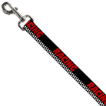 Dog Leash - RACING w/Checker Black/White/Red