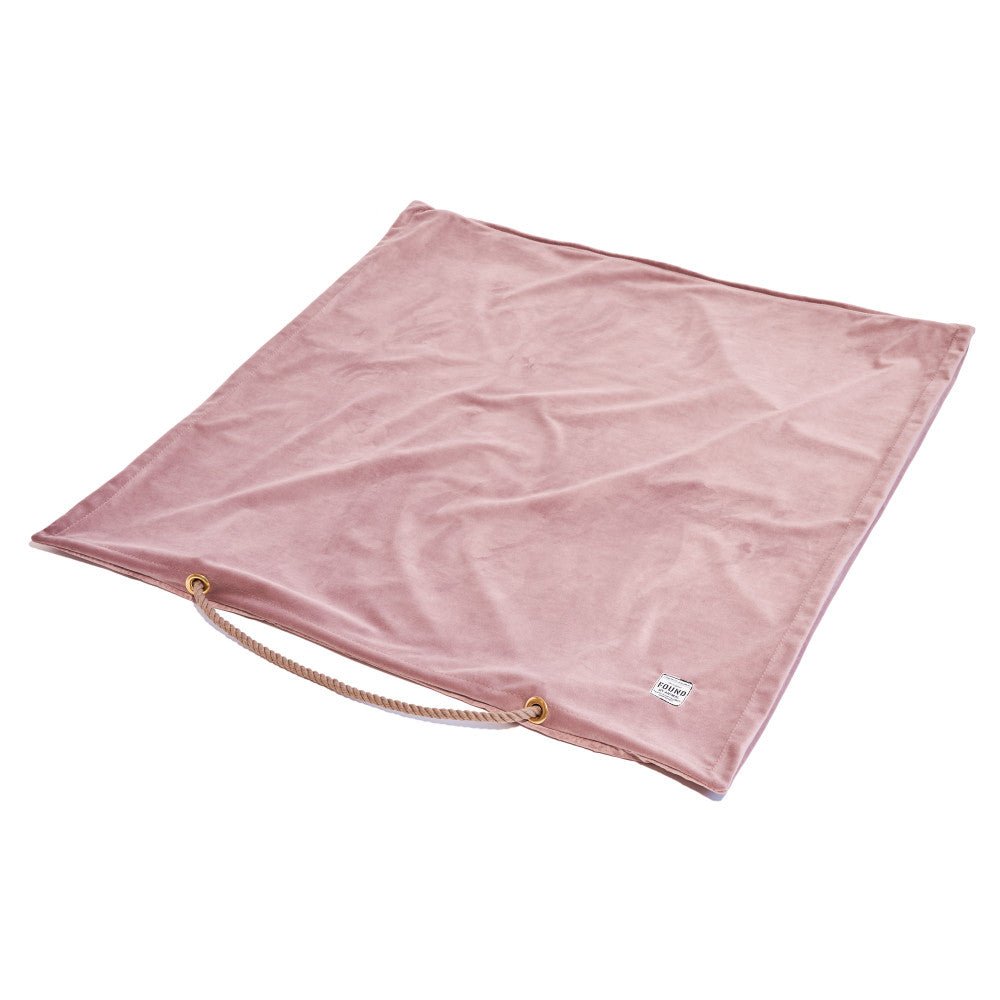 Dog Beds Premium Rose Washable Velvet Dog Bed Cover