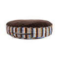 Load image into Gallery viewer, Round Stripe Pet Bed with Fur
