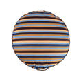 Load image into Gallery viewer, Round Stripe Pet Bed with Fur
