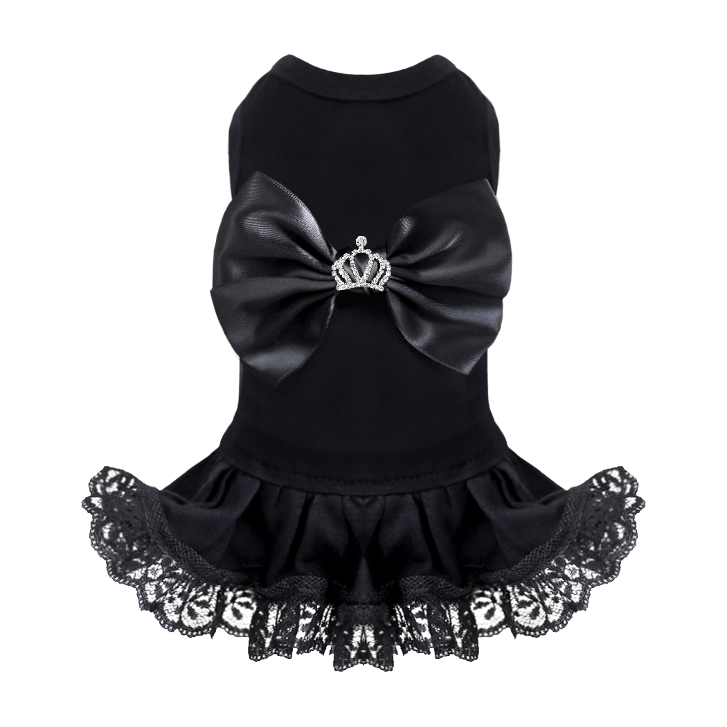 Royal Princess Satin Dress - Designer Dog Clothes from Southlake Paws
