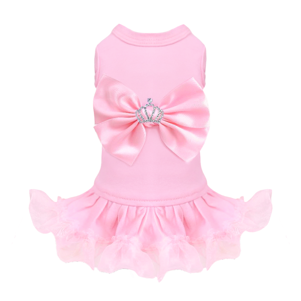 Royal Princess Satin Dress - Designer Dog Clothes from Southlake Paws