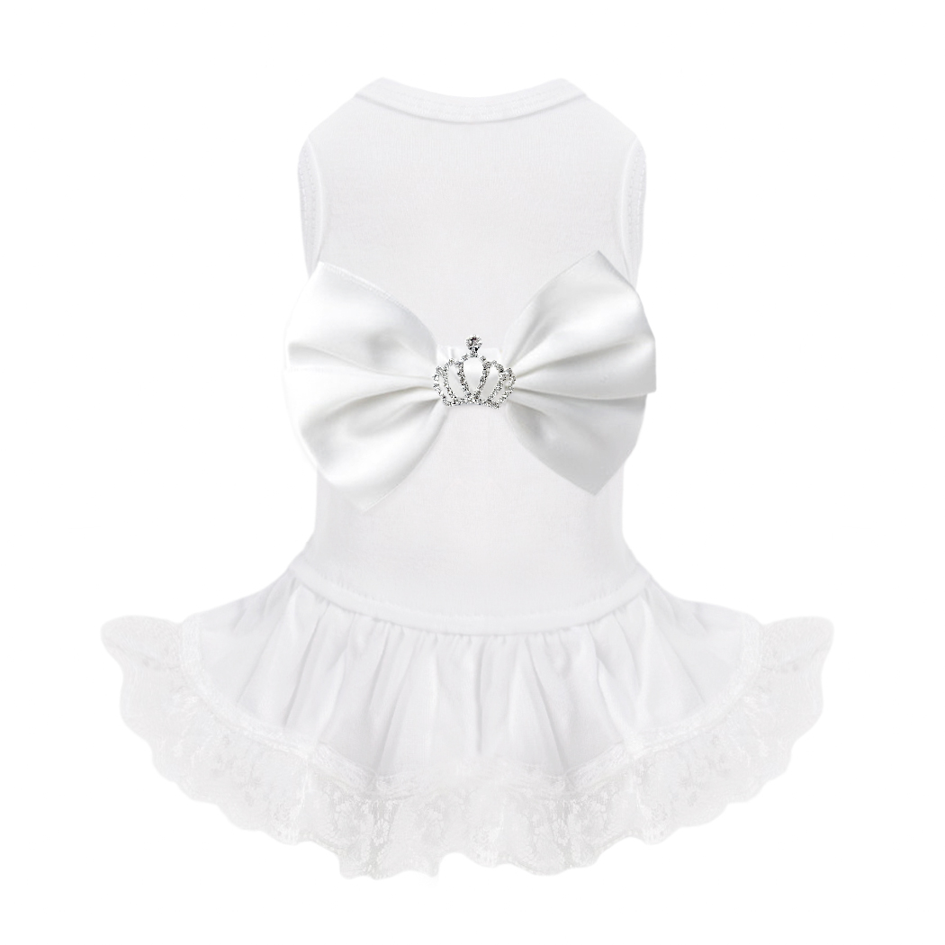 Royal Princess Satin Dress - Designer Dog Clothes from Southlake Paws