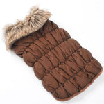 Ruched Reversible Bubble Jacket