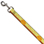 Dog Leash - Toy Story Jessie Bounding Cowboy Buckle Lasso Stripe Yellow/Red/Brown