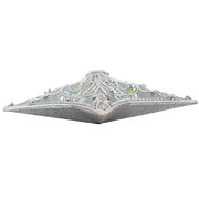 Kurt Adler 13.5-Inch Silver Star Treetop