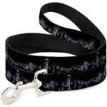 Dog Leash - Seattle Vivid Skyline Black/White