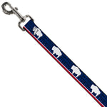 Dog Leash - Wyoming Flags/WYOMING Typography