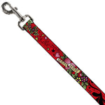Dog Leash - Mom & Mom Red