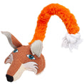 Load image into Gallery viewer, 22" Safari Fox Animal Toy with Embedded Ball & Rope - Southlake Paws

