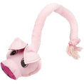 Load image into Gallery viewer, 22" Safari Pig Animal Toy with Embedded Ball & Rope - Southlake Paws
