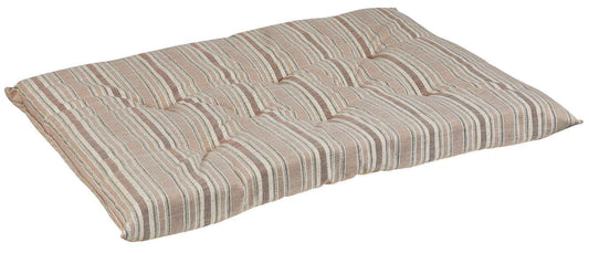 Bowsers Sanibel Stripe Tufted Dog Crate Cushion - Washable Pet Bed