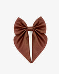 Load image into Gallery viewer, Satin Harness Bow - Cocoa
