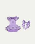 Load image into Gallery viewer, Satin Harness Bow - Lilac
