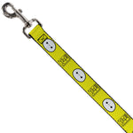 Dog Leash - BAYMAX Hanko/Face Yellow/Black/White