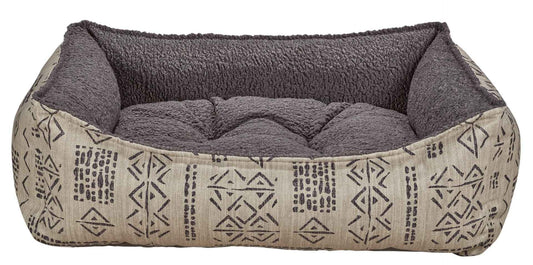 Bowsers Scoop Mayan Bolster Dog Bed - Easy-Entry Bolster Support