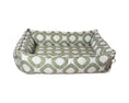 Load image into Gallery viewer, Bowsers Terrace Orthopedic Outdoor Dog Bed in Yacht Club Stripe
