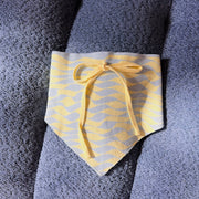 Seaside Swirl Cotton Knitted Dog Bandana
