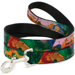 Dog Leash - Lion King Simba & Nala Growing Up Scenes