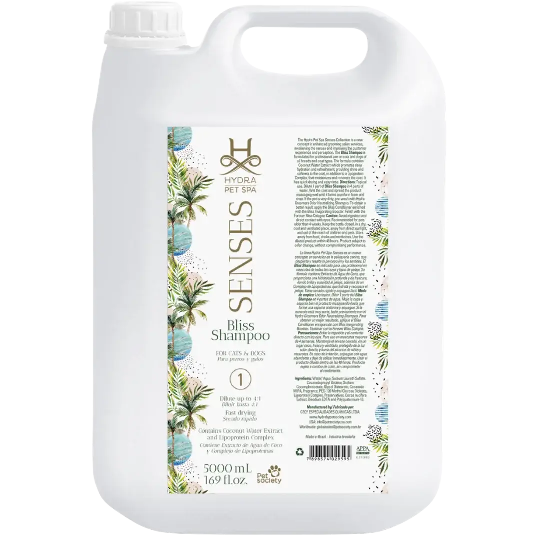 Pet Senses Bliss Shampoo 1.3 Gallon by Hydra