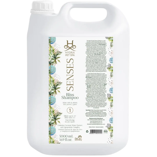 Pet Senses Bliss Shampoo 1.3 Gallon by Hydra