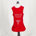 Load image into Gallery viewer, Service Dog Crystal Dress - Designer Dog Clothes from Southlake Paws
