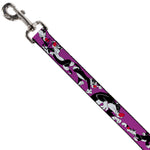 Dog Leash - Sylvester the Cat Poses Purple