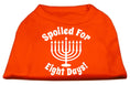 Load image into Gallery viewer, Hanukkah Pet Dog & Cat Shirt Screen Printed, "Spoiled for Eight Days"
