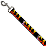 Dog Leash - CALI Tropical Black/Multi Color