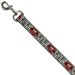 Dog Leash - Mouth Zebra