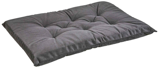Bowsers Shale Tufted Dog Crate Cushion - Washable Crate and Lounge Comfort