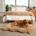 Load image into Gallery viewer, PupRug™ Luxe Faux Fur Orthopedic Dog Bed -  Plush Sheep Tan - Southlake Paws
