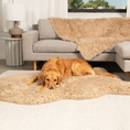 Load image into Gallery viewer, PupRug™ Luxe Faux Fur Orthopedic Dog Bed -  Plush Sheep Tan
