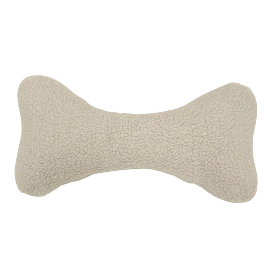 Sherpa Bone Pillow - Plush Dog Toy