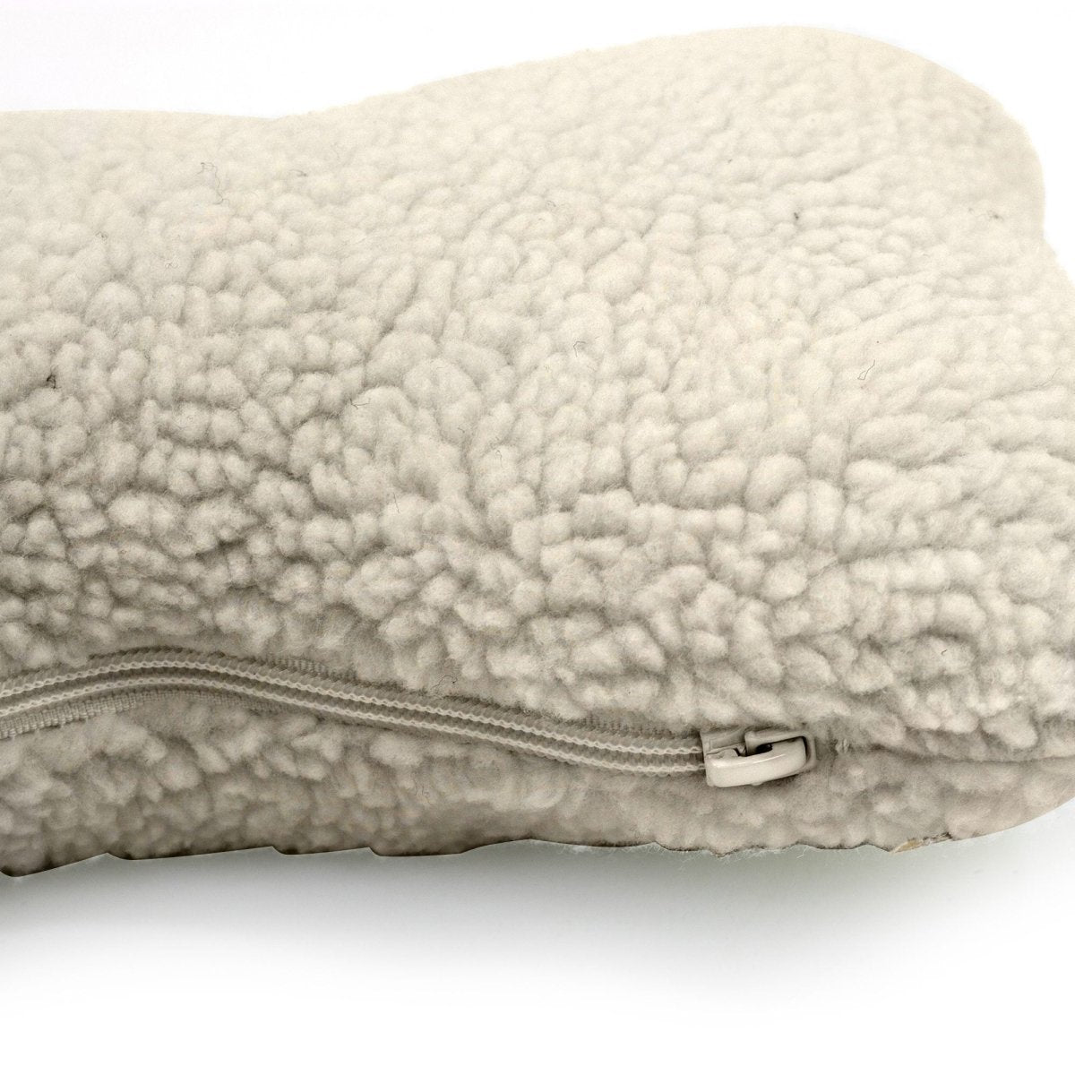 Sherpa Bone Pillow - Plush Dog Toy