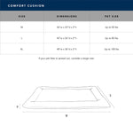 Sherpa Comfort Cushion 