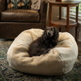 Load image into Gallery viewer, Sherpa Puff Ball Bean Bag Pet Bed
