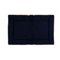 Load image into Gallery viewer, Shinola Brand Stripe Comfort Cushion Berber Dog Bed Rust
