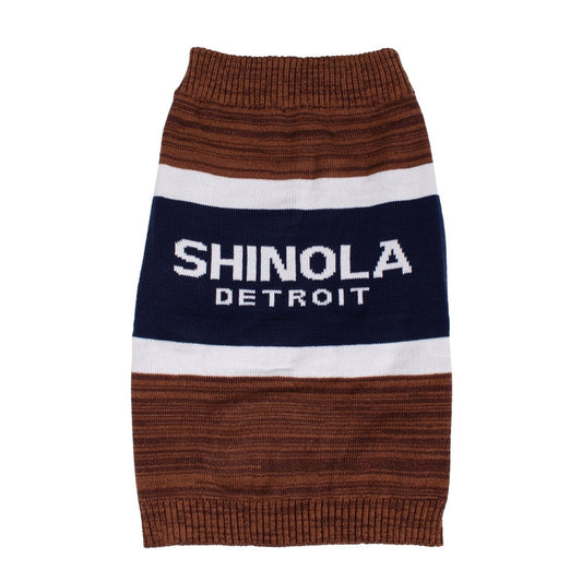 Shinola Brand Stripe Knitted Pet Sweater - image 12